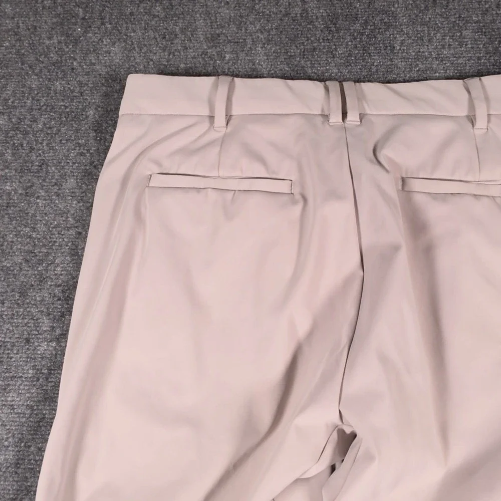 Johnnie-O Momentum Five-Pocket Pants Mens 32x34 Shadow Gray Slim Stretch Golf